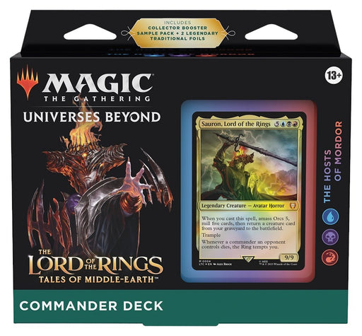 The Lord of the Rings: Tales of Middle-earth Commander Deck - The Hosts of Mordor [LTC]