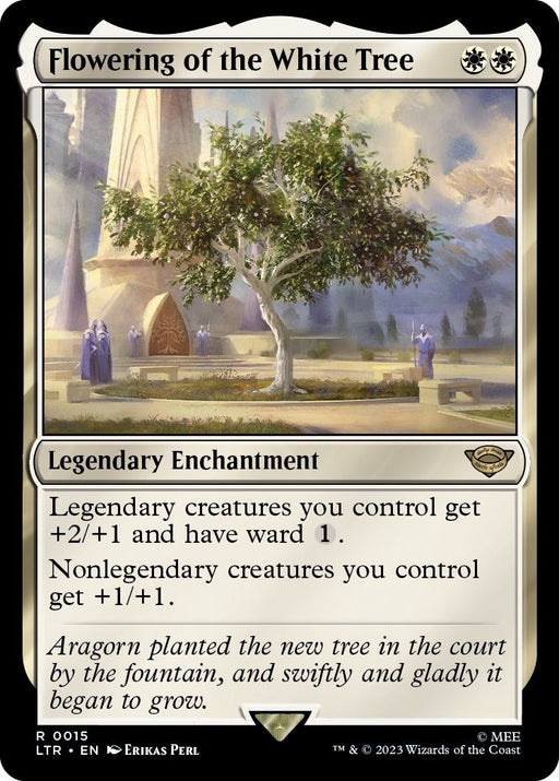 Flowering of the White Tree (15) [LTR] Foil