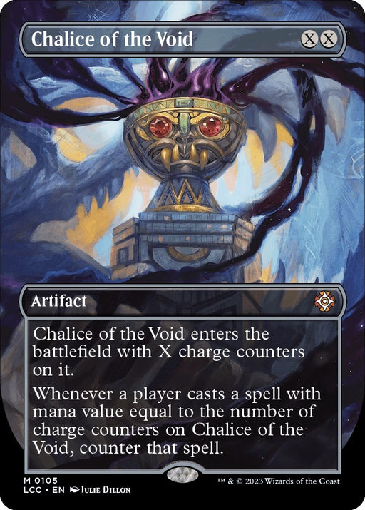 Chalice of the Void (Borderless) (105) [LCC] Foil