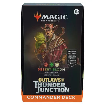 Outlaws of Thunder Junction Commander Deck - Desert Bloom - Commander: Outlaws of Thunder Junction (OTC)