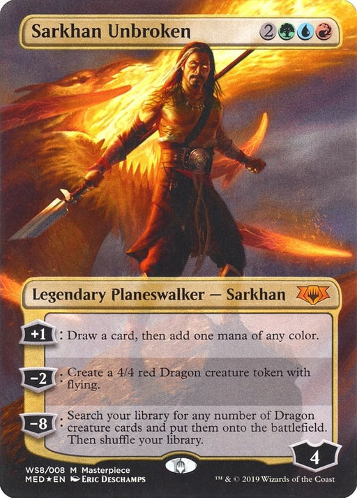 Sarkhan Unbroken (WS8) [MED3] Foil