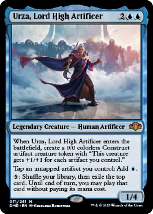 Urza, Lord High Artificer (71) [DMR] Foil