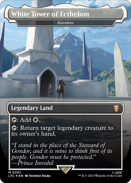 White Tower of Ecthelion - Karakas (Surge Foil) (397) [LTC] Foil