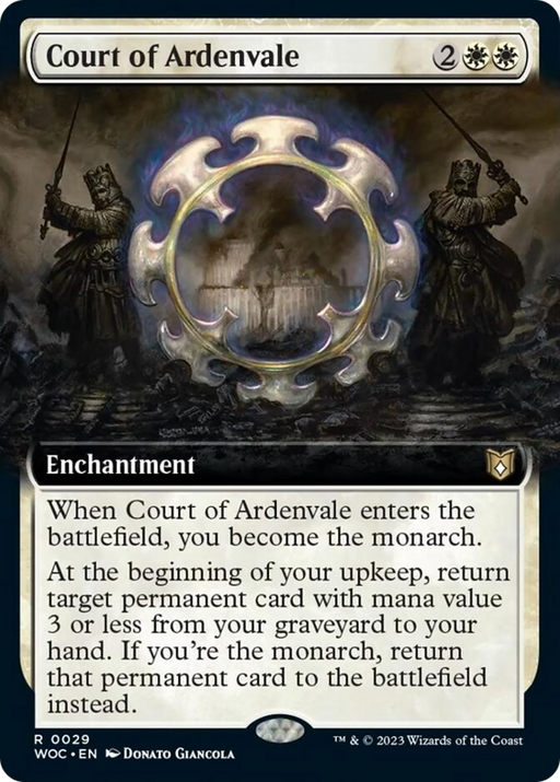 Court of Ardenvale (Extended Art) (29) [WOC] Foil