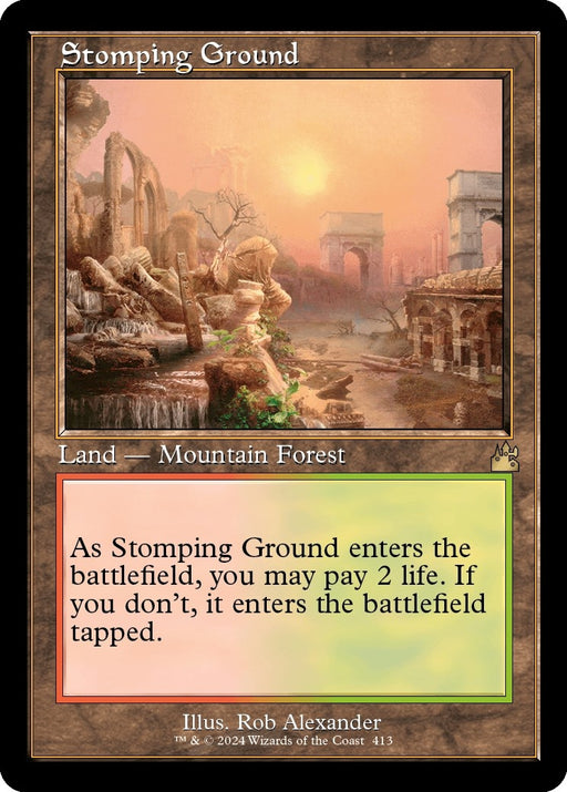 Stomping Ground (413) [RVR] Foil