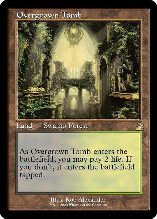 Overgrown Tomb (407) [RVR] Foil