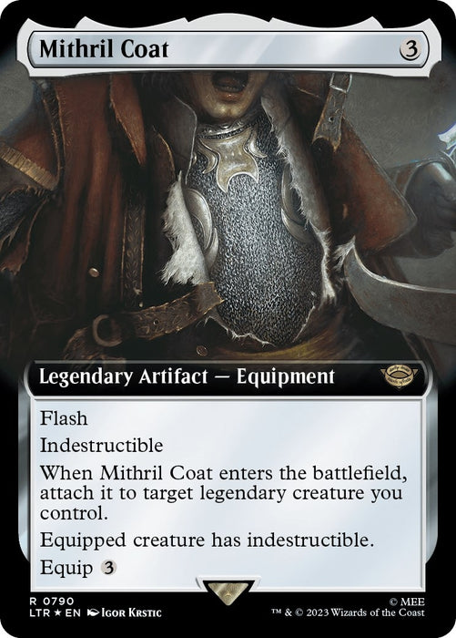 Mithril Coat (Extended Art) (Surge Foil) (790) [LTR] Foil