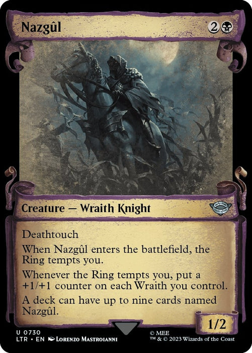 Nazgul (0730) (Showcase Scrolls) (730) [LTR] Foil