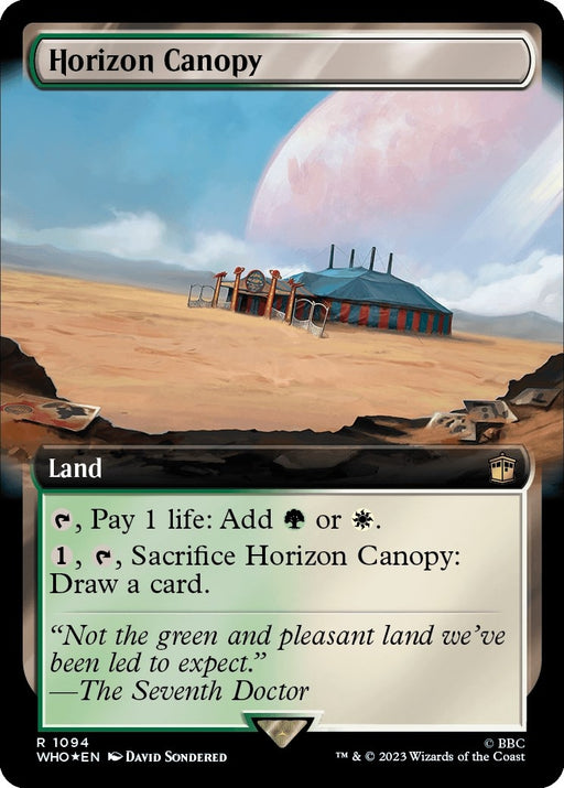 Horizon Canopy (Extended Art) (Surge Foil) (1094) [WHO] Foil