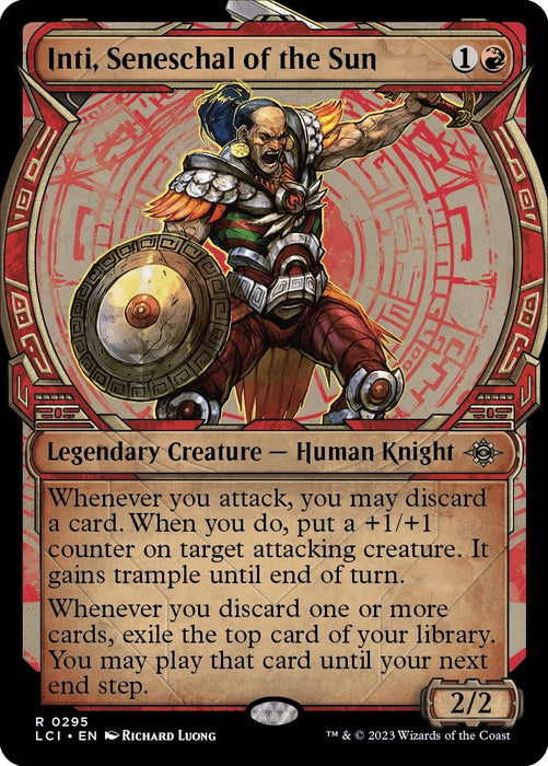 Inti, Seneschal of the Sun (Showcase) (295) [LCI] Foil