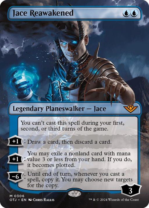 Jace Reawakened (Borderless) (306) [OTJ] Foil