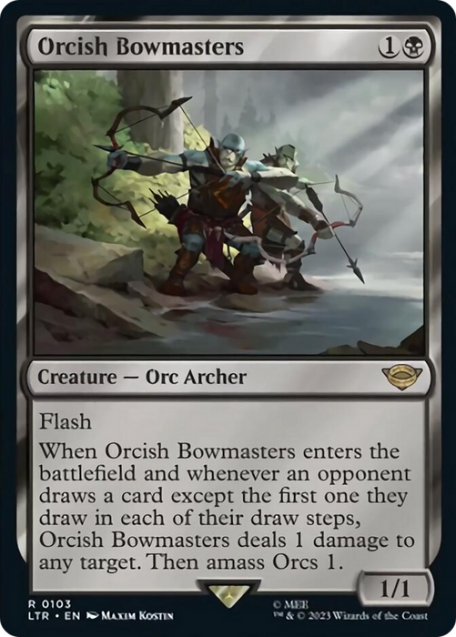 Orcish Bowmasters (103) [LTR] Foil